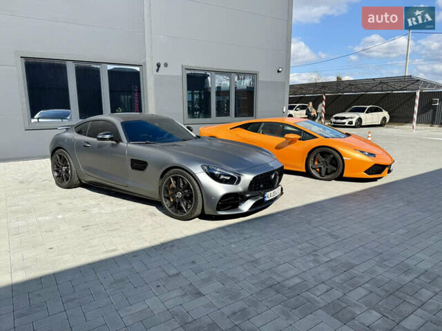 Серый Мерседес AMG GT, объемом двигателя 3.98 л и пробегом 105 тыс. км за 115000 $, фото 4 на Automoto.ua