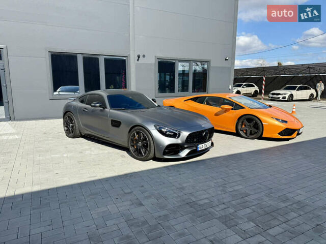 Серый Мерседес AMG GT, объемом двигателя 3.98 л и пробегом 105 тыс. км за 115000 $, фото 1 на Automoto.ua