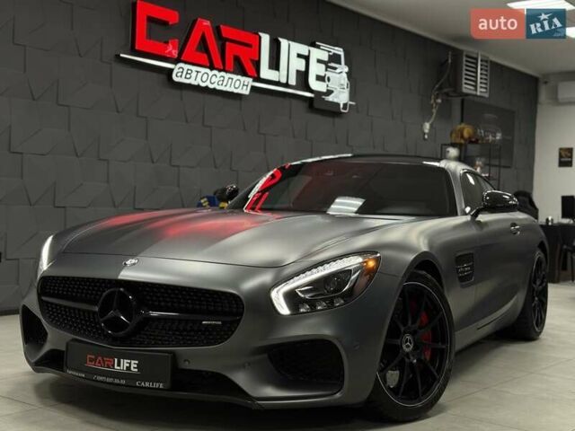 Серый Мерседес AMG GT, объемом двигателя 3.98 л и пробегом 70 тыс. км за 74500 $, фото 5 на Automoto.ua