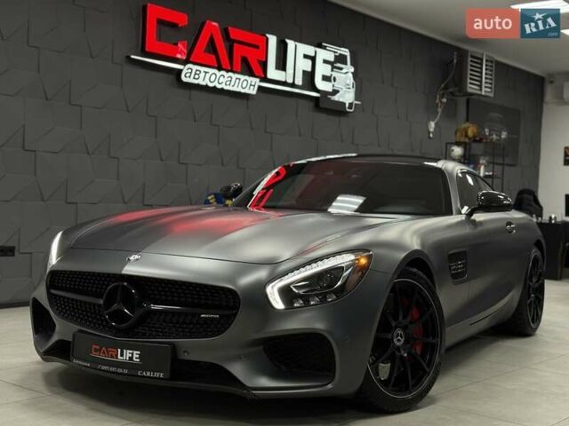 Серый Мерседес AMG GT, объемом двигателя 3.98 л и пробегом 70 тыс. км за 74500 $, фото 4 на Automoto.ua