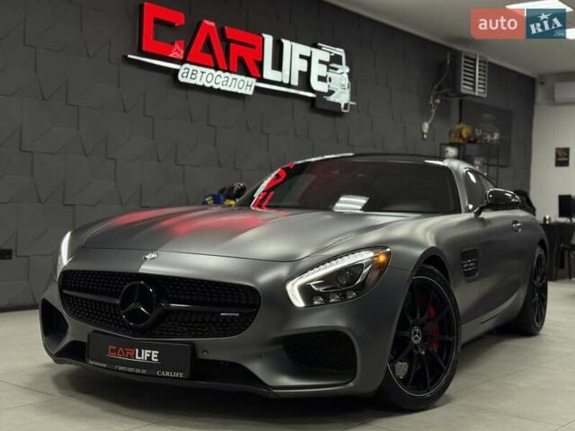 Серый Мерседес AMG GT, объемом двигателя 3.98 л и пробегом 70 тыс. км за 74500 $, фото 3 на Automoto.ua