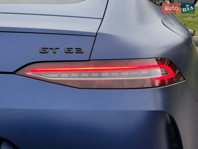 Синий Мерседес AMG GT, объемом двигателя 3.98 л и пробегом 70 тыс. км за 100000 $, фото 10 на Automoto.ua