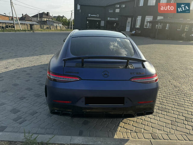 Синий Мерседес AMG GT, объемом двигателя 4 л и пробегом 59 тыс. км за 140000 $, фото 44 на Automoto.ua