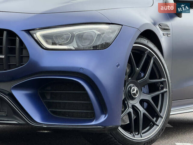 Синий Мерседес AMG GT, объемом двигателя 3.98 л и пробегом 70 тыс. км за 100000 $, фото 9 на Automoto.ua