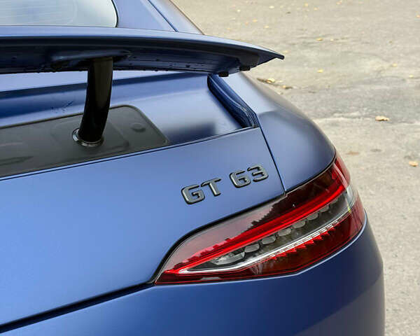 Синий Мерседес AMG GT, объемом двигателя 3.98 л и пробегом 69 тыс. км за 104000 $, фото 7 на Automoto.ua