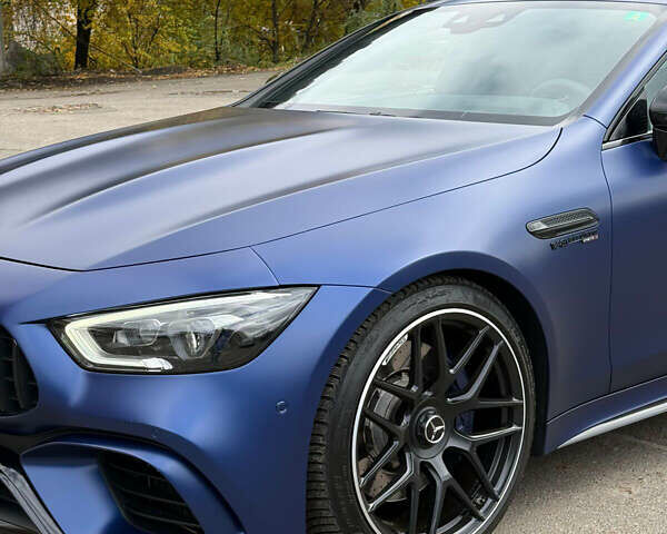 Синий Мерседес AMG GT, объемом двигателя 3.98 л и пробегом 69 тыс. км за 104000 $, фото 3 на Automoto.ua