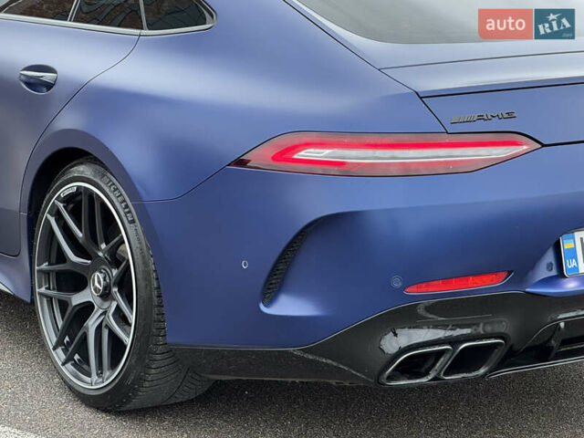 Синий Мерседес AMG GT, объемом двигателя 3.98 л и пробегом 70 тыс. км за 100000 $, фото 11 на Automoto.ua