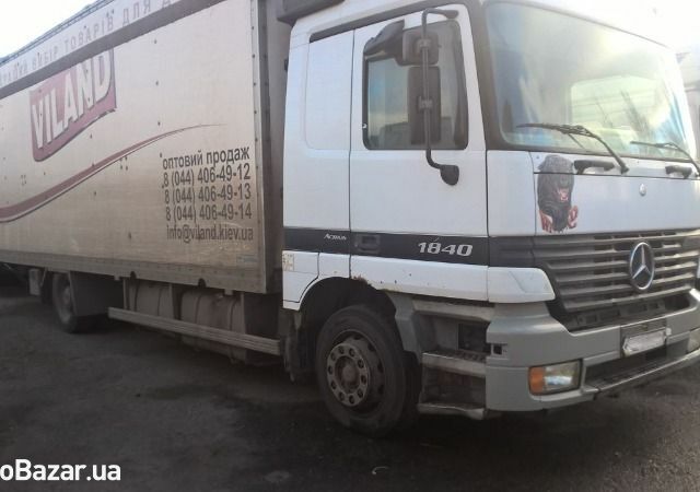 Белый Мерседес Актрос, объемом двигателя 11.9 л и пробегом 130 тыс. км за 16800 $, фото 3 на Automoto.ua