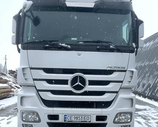 Белый Мерседес Актрос, объемом двигателя 11.95 л и пробегом 1 тыс. км за 28500 $, фото 1 на Automoto.ua