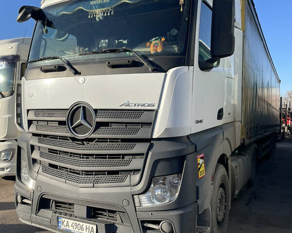 Белый Мерседес Актрос, объемом двигателя 12.5 л и пробегом 1 тыс. км за 14500 $, фото 1 на Automoto.ua