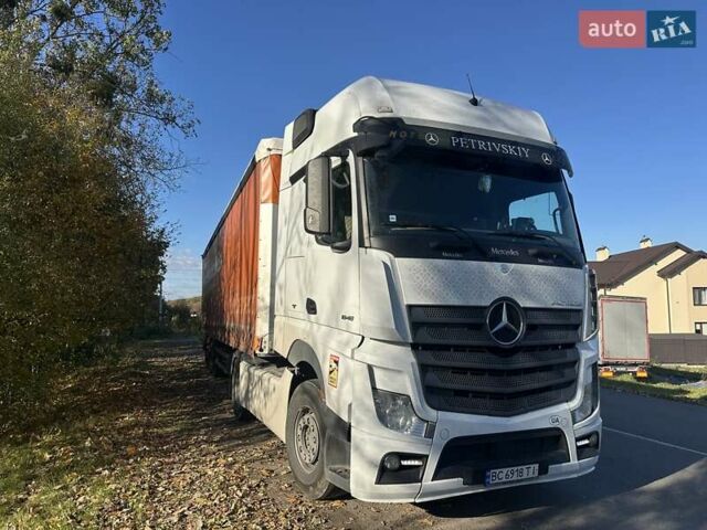 Мерседес Актрос 2014 в Львове на Automoto.ua Белый Мерседес Актрос, объемом двигателя 12.81 л и пробегом 880 тыс. км за 25000 $, фото 2 на Automoto.ua