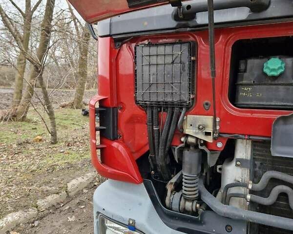 Красный Мерседес Актрос, объемом двигателя 11.96 л и пробегом 747 тыс. км за 30000 $, фото 1 на Automoto.ua