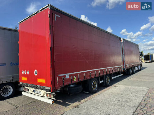 Красный Мерседес Актрос, объемом двигателя 12.81 л и пробегом 985 тыс. км за 48500 $, фото 2 на Automoto.ua