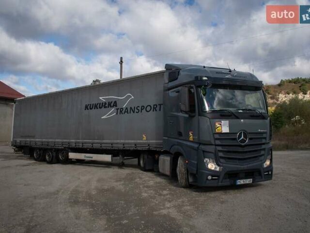 Серый Мерседес Актрос, объемом двигателя 12.8 л и пробегом 1 тыс. км за 19000 $, фото 7 на Automoto.ua