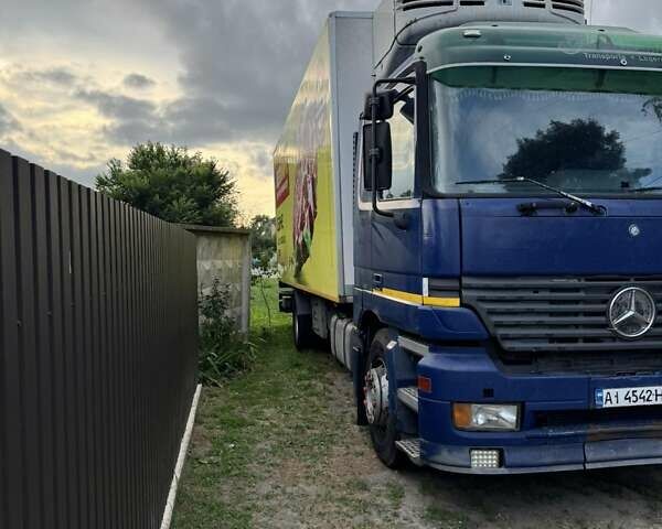 Синий Мерседес Актрос, объемом двигателя 11.95 л и пробегом 577 тыс. км за 15999 $, фото 3 на Automoto.ua