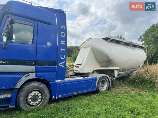Синий Мерседес Актрос, объемом двигателя 12 л и пробегом 1000 тыс. км за 9900 $, фото 3 на Automoto.ua