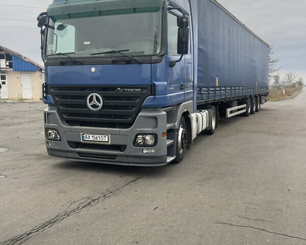 Синий Мерседес Актрос, объемом двигателя 11.95 л и пробегом 1 тыс. км за 20000 $, фото 2 на Automoto.ua