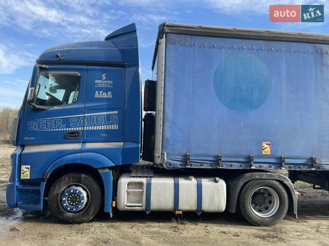 Синий Мерседес Актрос, объемом двигателя 12.81 л и пробегом 1 тыс. км за 28000 $, фото 3 на Automoto.ua