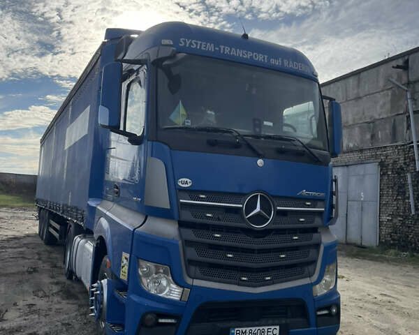 Синий Мерседес Актрос, объемом двигателя 12.81 л и пробегом 1 тыс. км за 28000 $, фото 2 на Automoto.ua