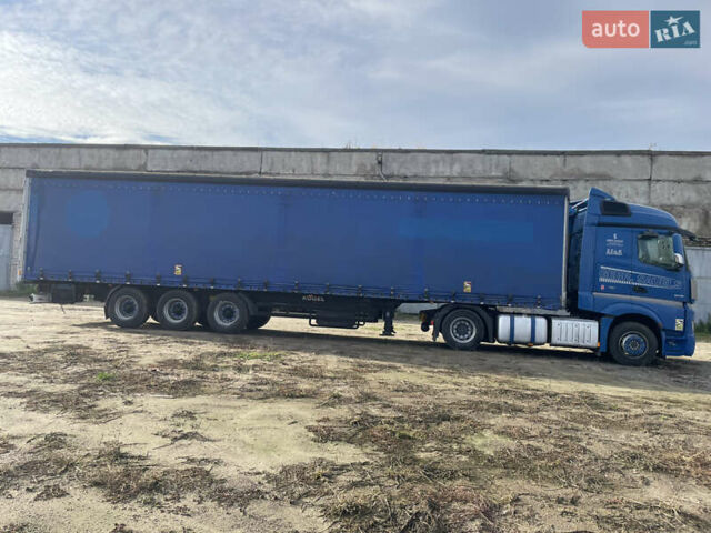 Синий Мерседес Актрос, объемом двигателя 12.81 л и пробегом 1 тыс. км за 28000 $, фото 11 на Automoto.ua