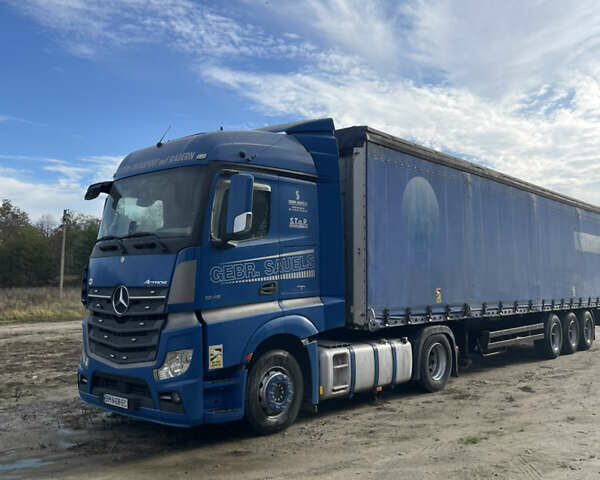 Синий Мерседес Актрос, объемом двигателя 12.81 л и пробегом 1 тыс. км за 28000 $, фото 5 на Automoto.ua