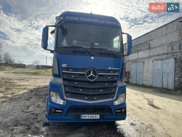 Синий Мерседес Актрос, объемом двигателя 12.81 л и пробегом 1 тыс. км за 28000 $, фото 1 на Automoto.ua
