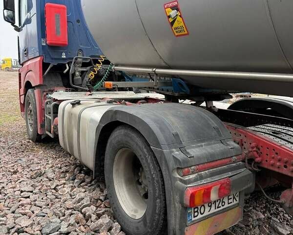 Синий Мерседес Актрос, объемом двигателя 10.68 л и пробегом 540 тыс. км за 21500 $, фото 7 на Automoto.ua