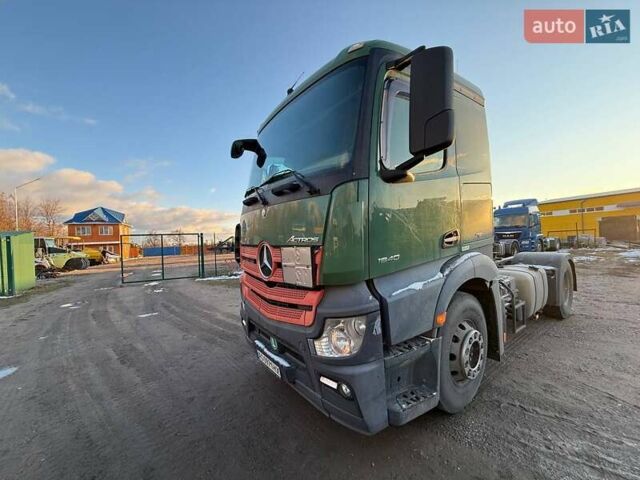 Зеленый Мерседес Актрос, объемом двигателя 10.68 л и пробегом 1 тыс. км за 14000 $, фото 3 на Automoto.ua