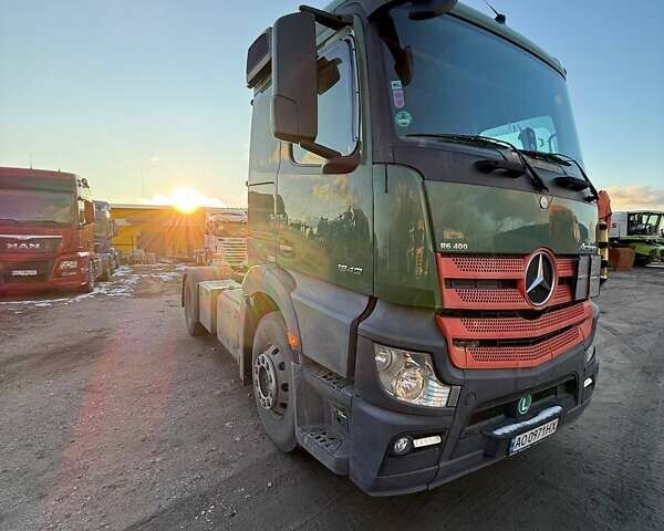 Зеленый Мерседес Актрос, объемом двигателя 10.68 л и пробегом 1 тыс. км за 14000 $, фото 34 на Automoto.ua