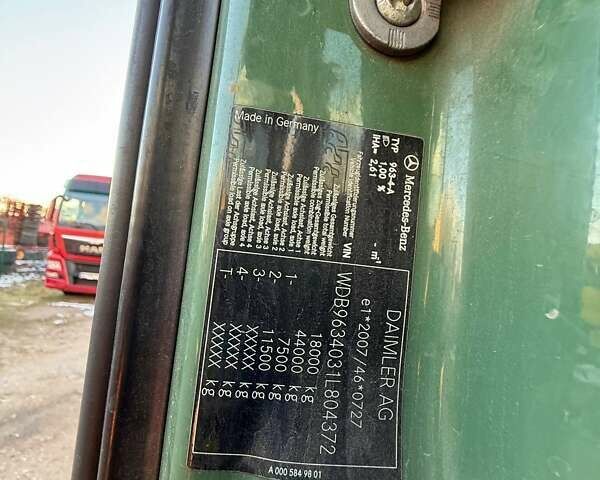 Зеленый Мерседес Актрос, объемом двигателя 10.68 л и пробегом 1 тыс. км за 14000 $, фото 46 на Automoto.ua