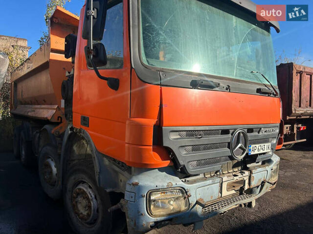 Оранжевый Мерседес Актрос, объемом двигателя 11.95 л и пробегом 400 тыс. км за 35000 $, фото 2 на Automoto.ua