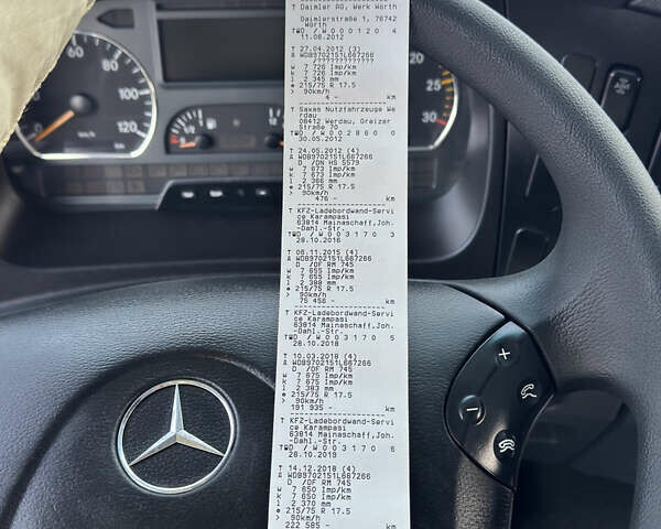 Белый Мерседес Атего, объемом двигателя 4.3 л и пробегом 385 тыс. км за 26500 $, фото 25 на Automoto.ua