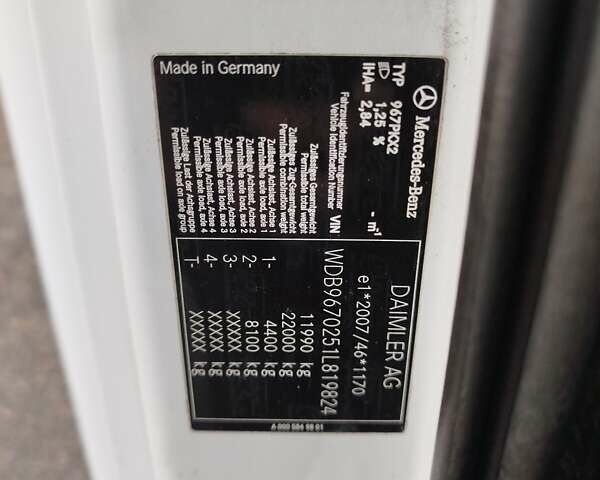 Білий Мерседес Атего, об'ємом двигуна 5.2 л та пробігом 610 тис. км за 33900 $, фото 32 на Automoto.ua