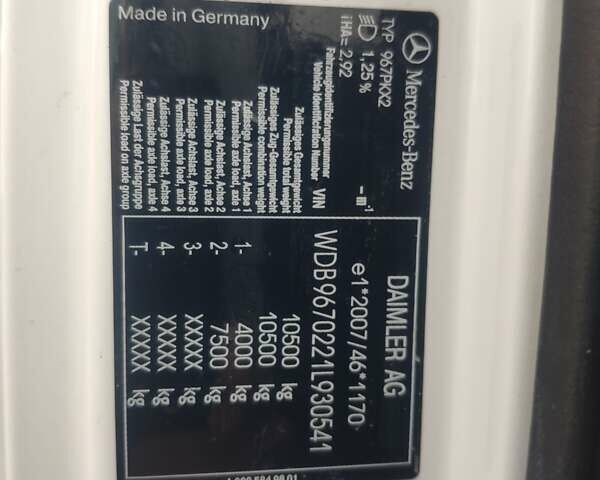 Мерседес Атего 2015 в Виннице на Automoto.ua Белый Мерседес Атего, объемом двигателя 5.13 л и пробегом 331 тыс. км за 33500 $, фото 28 на Automoto.ua