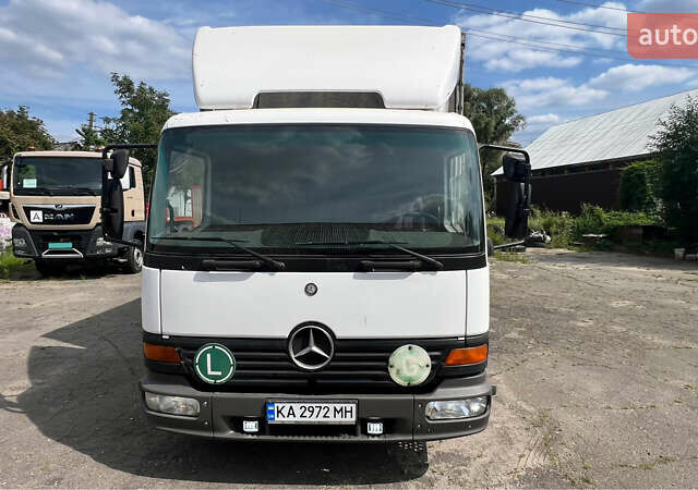 Белый Мерседес Атего, объемом двигателя 4.25 л и пробегом 848 тыс. км за 13500 $, фото 1 на Automoto.ua
