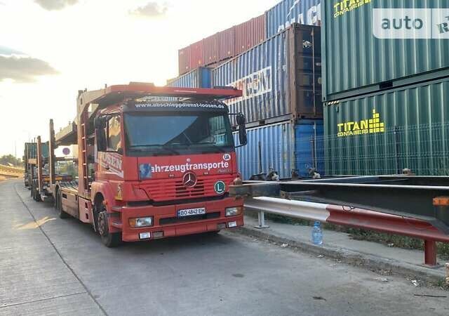 Красный Мерседес Атего, объемом двигателя 6.37 л и пробегом 1 тыс. км за 27500 $, фото 1 на Automoto.ua