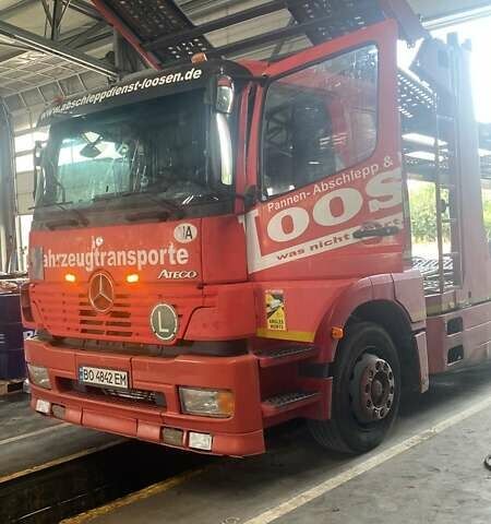 Красный Мерседес Атего, объемом двигателя 6.37 л и пробегом 1 тыс. км за 27500 $, фото 3 на Automoto.ua