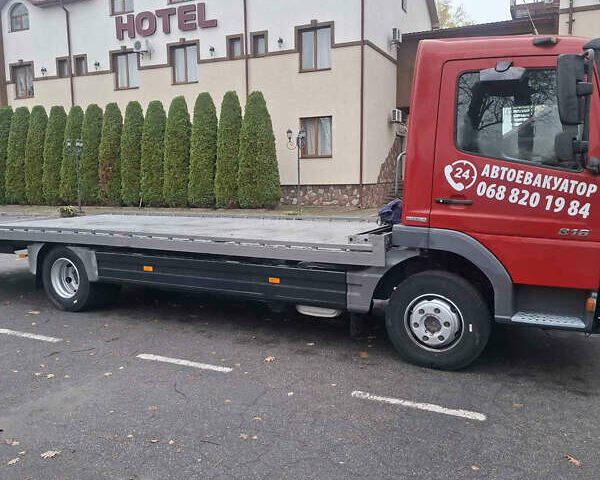 Красный Мерседес Атего, объемом двигателя 4.3 л и пробегом 450 тыс. км за 22500 $, фото 11 на Automoto.ua