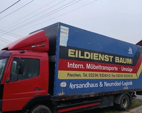 Красный Мерседес Атего, объемом двигателя 4.25 л и пробегом 2 тыс. км за 11500 $, фото 1 на Automoto.ua