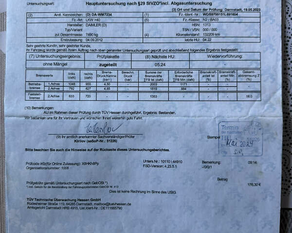 Червоний Мерседес Атего, об'ємом двигуна 0 л та пробігом 135 тис. км за 25500 $, фото 72 на Automoto.ua