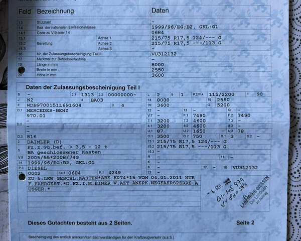 Червоний Мерседес Атего, об'ємом двигуна 0 л та пробігом 135 тис. км за 25500 $, фото 68 на Automoto.ua