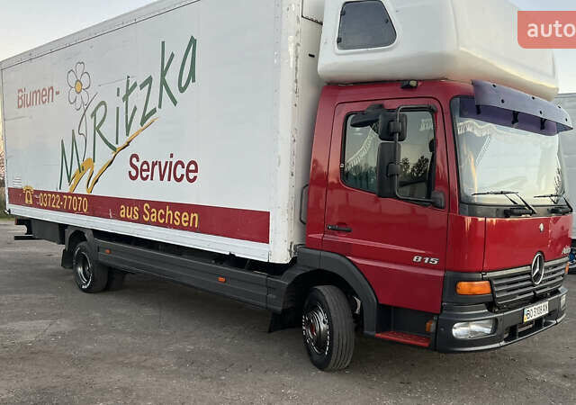 Красный Мерседес Атего, объемом двигателя 4.25 л и пробегом 1 тыс. км за 9500 $, фото 2 на Automoto.ua