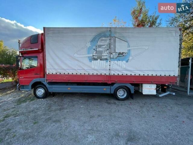 Красный Мерседес Атего, объемом двигателя 4.25 л и пробегом 800 тыс. км за 13900 $, фото 8 на Automoto.ua