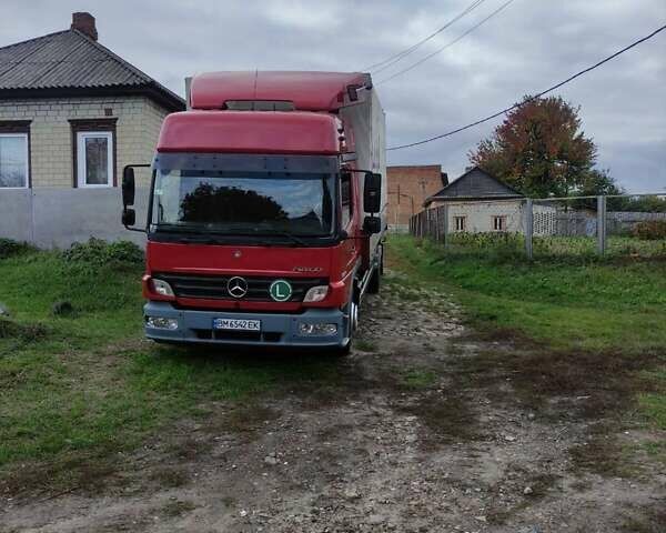 Червоний Мерседес Атего, об'ємом двигуна 6.37 л та пробігом 300 тис. км за 30000 $, фото 5 на Automoto.ua