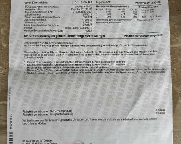 Мерседес Атего, объемом двигателя 0 л и пробегом 155 тыс. км за 42000 $, фото 54 на Automoto.ua