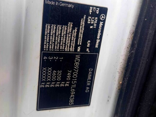 Мерседес Атего, объемом двигателя 43 л и пробегом 351 тыс. км за 15500 $, фото 13 на Automoto.ua