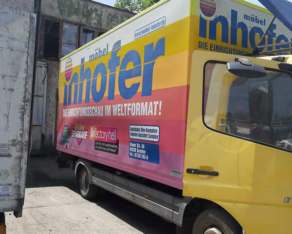 Жовтий Мерседес Атего, об'ємом двигуна 4.25 л та пробігом 594 тис. км за 16000 $, фото 4 на Automoto.ua