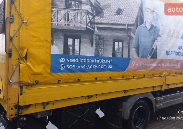 Желтый Мерседес Атего, объемом двигателя 4.25 л и пробегом 349 тыс. км за 23000 $, фото 5 на Automoto.ua