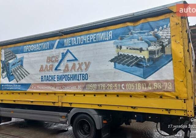 Желтый Мерседес Атего, объемом двигателя 4.25 л и пробегом 349 тыс. км за 23000 $, фото 3 на Automoto.ua