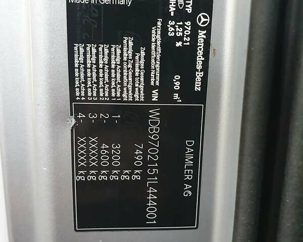 Серый Мерседес Атего, объемом двигателя 4.3 л и пробегом 254 тыс. км за 24500 $, фото 20 на Automoto.ua